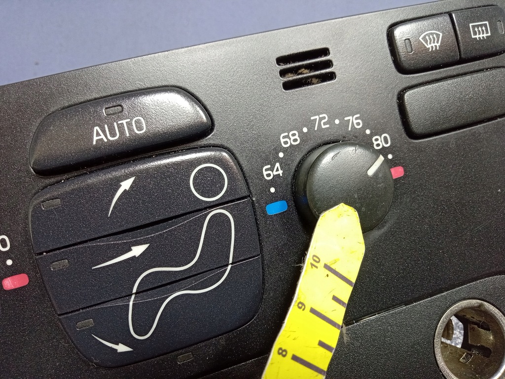 фото №7, Volvo s60 i панель przełącznikklimatyzacji i обдув