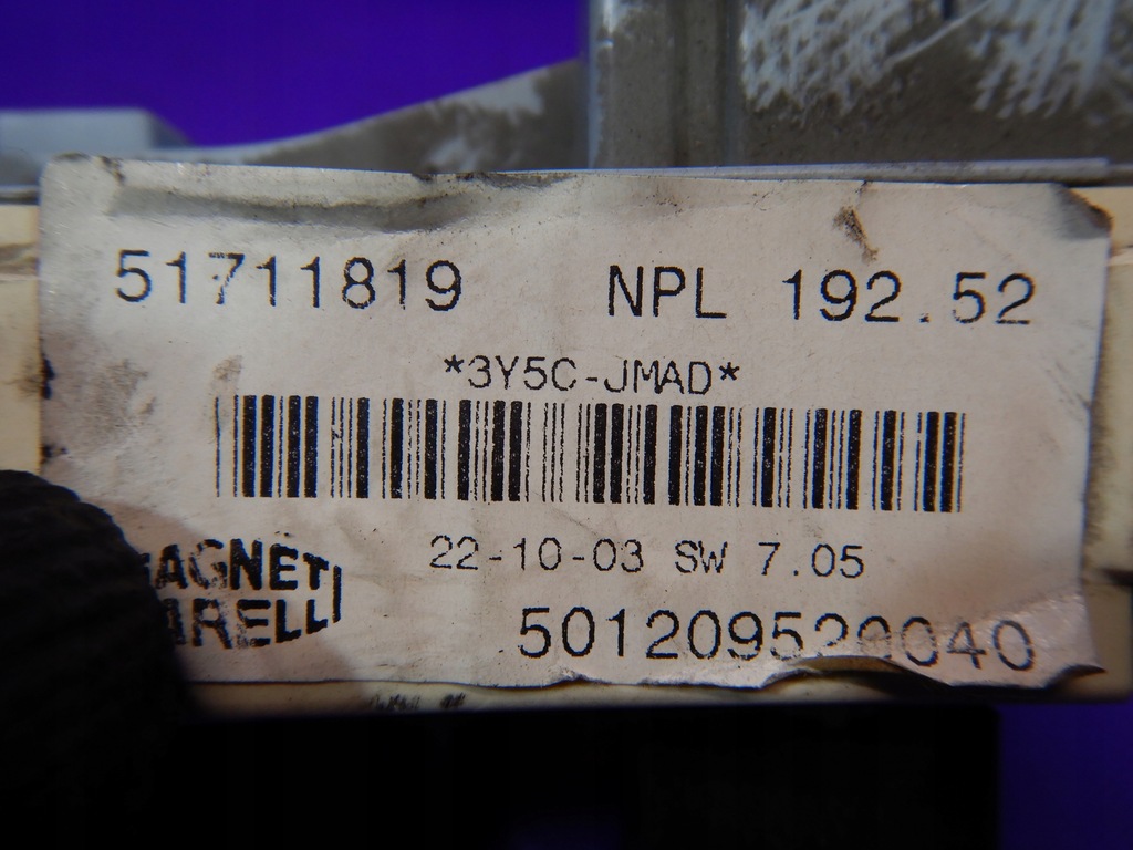 фото №5, Fiat stilo 01-10 коробка предохранителей 51711819