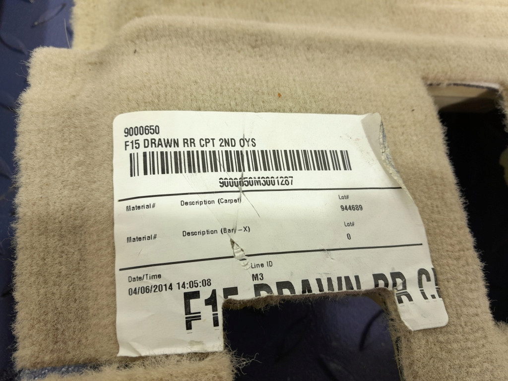 фото №11, Bmw x5 f15 обшивка пол коврик 7326343 7326340 7332098