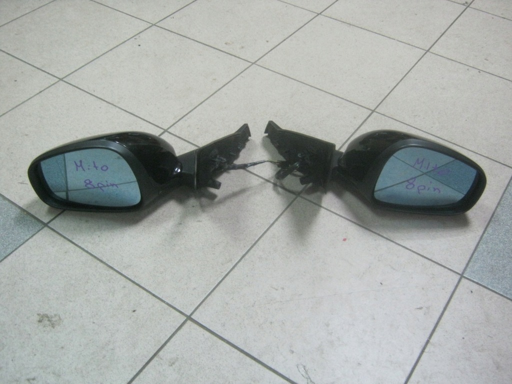 фото №2, Зеркало правое alfa romeo mito 8 pin