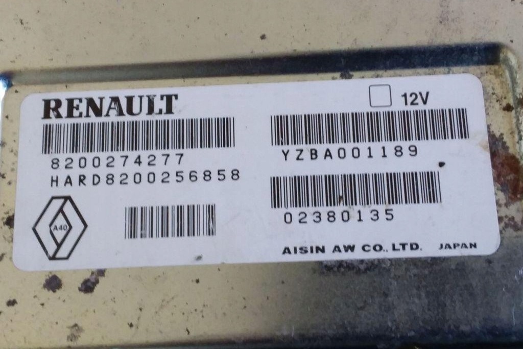 фото №2, Бортовой компьютер коробки передач renault grand scénic iv r9_ 8200274277 2.0l