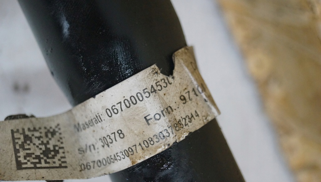 фото №6, Приводной вал правый задняя maserati quattroporte vi 670005453