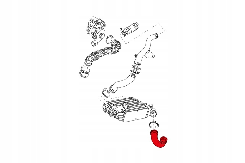 фото №8, Шланг турбіни audi 100 a6 c4 4a0145746e