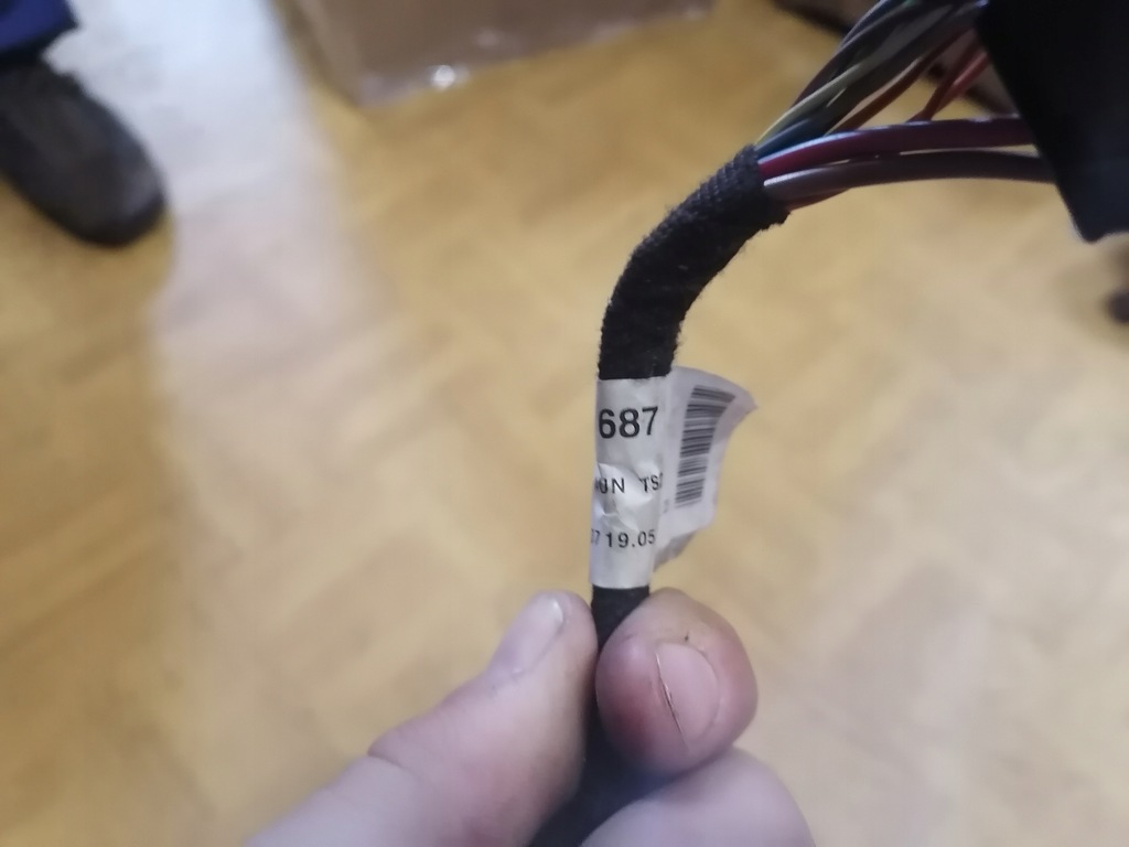 фото №6, Электропроводка дверь задняя audi a6 c6 4f1971687s