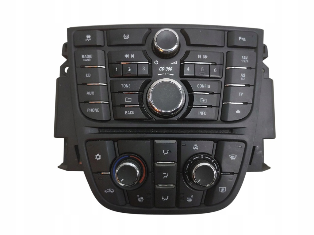 Купить Панель кондиционера обдув радио cd300 opel meriva b 13346097 13346041