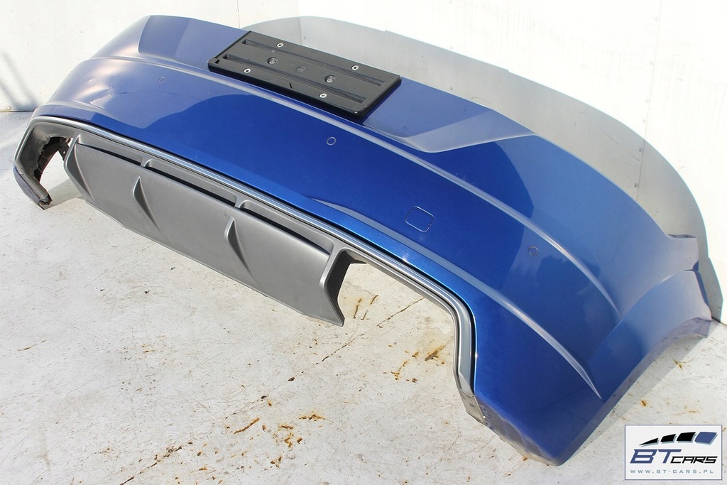 фото №11, Audi tt s-line 8s задняя бампер задний + крышка багажника багажника + лампы лампа 2015 ko