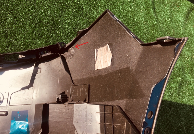 Mazda 3 iv,4 , 2019 rok бампер передній, перед Київ