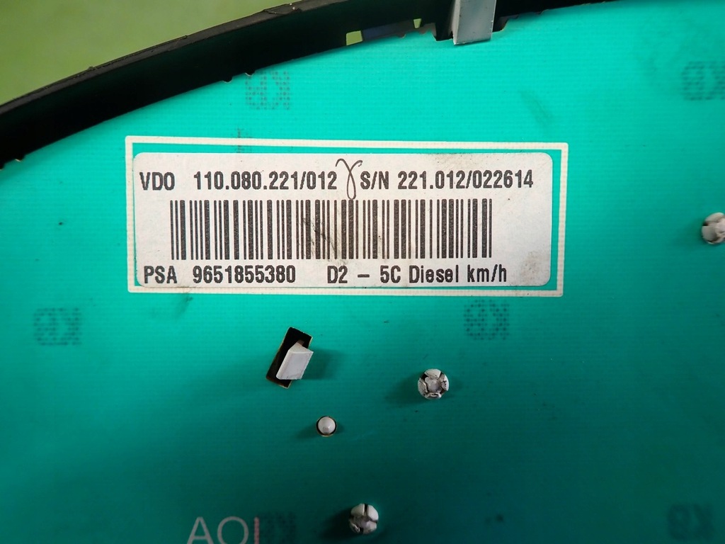 фото №8, Счетчик приборы peugeot 407 2.0 hdi 05r