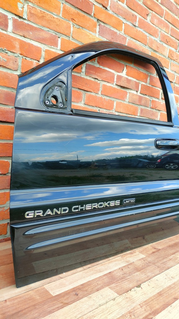 фото №9, Jeep grand cherokee wj дверь левый перед чёрные