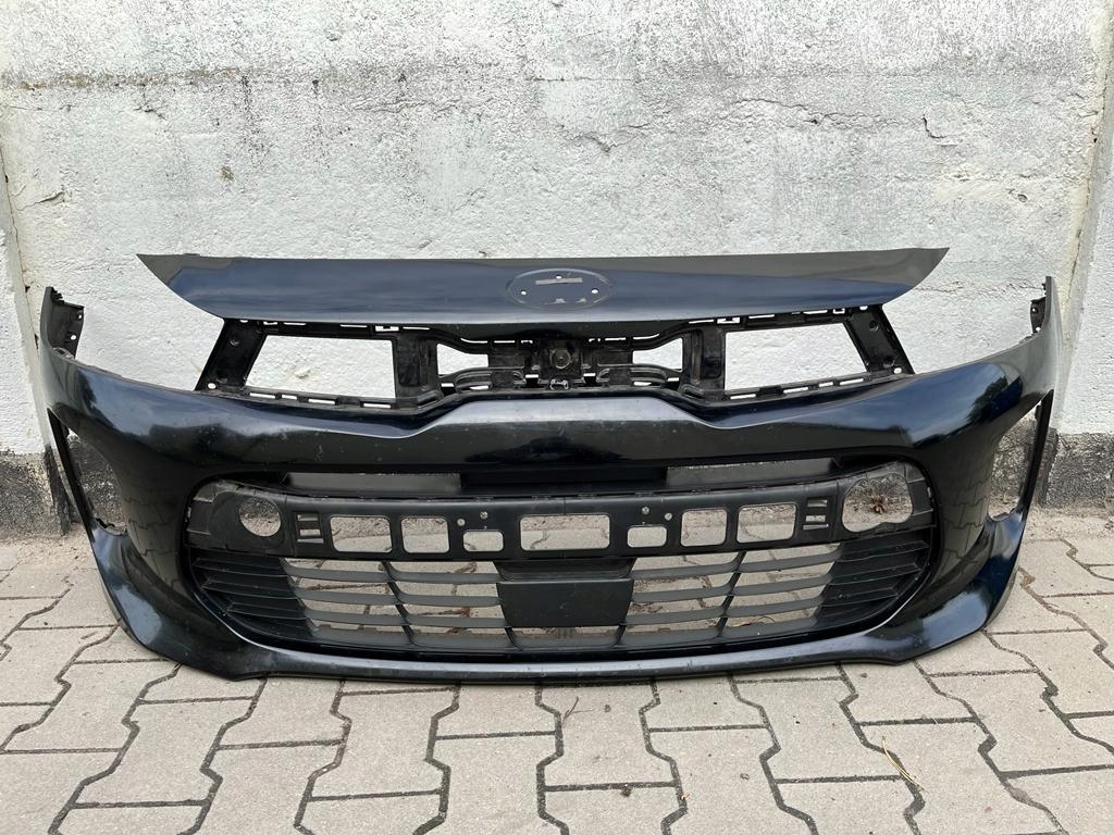 фото №1, Kia rio iv v бампер перед передний решётка средняя 2017-