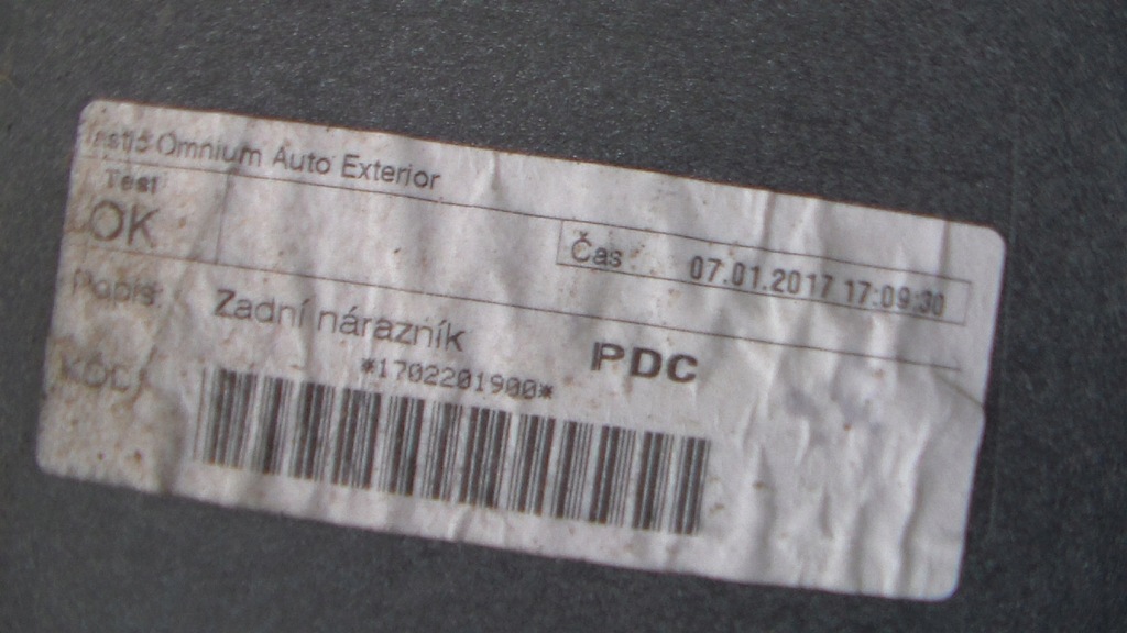 фото №11, Skoda superb iii kombi бампер задняя 3v9807421