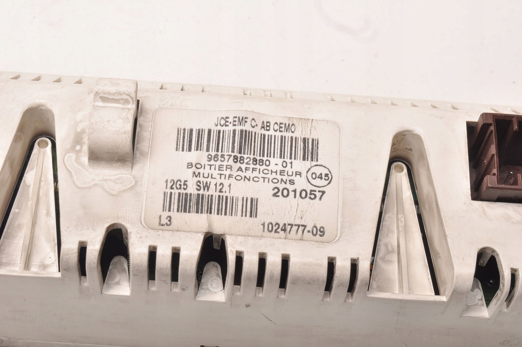 фото №7, Citroen c4 дисплей радио часы 9657882880