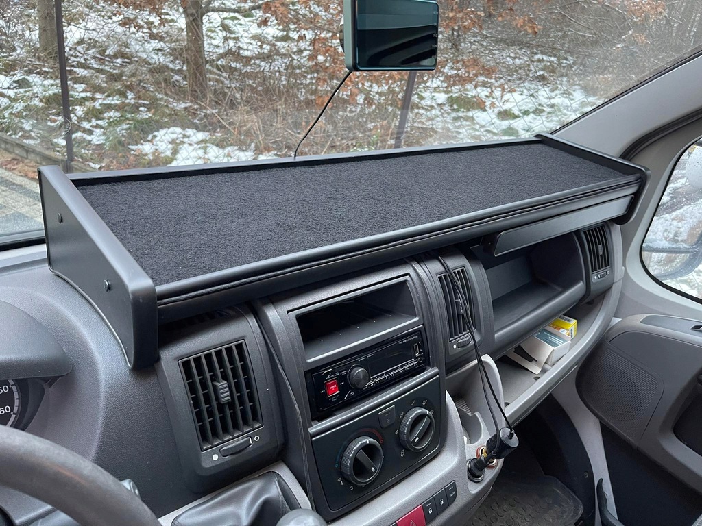 фото №5, Полиця stolik na панель приладів ducato/ jumper/ boxer велюр