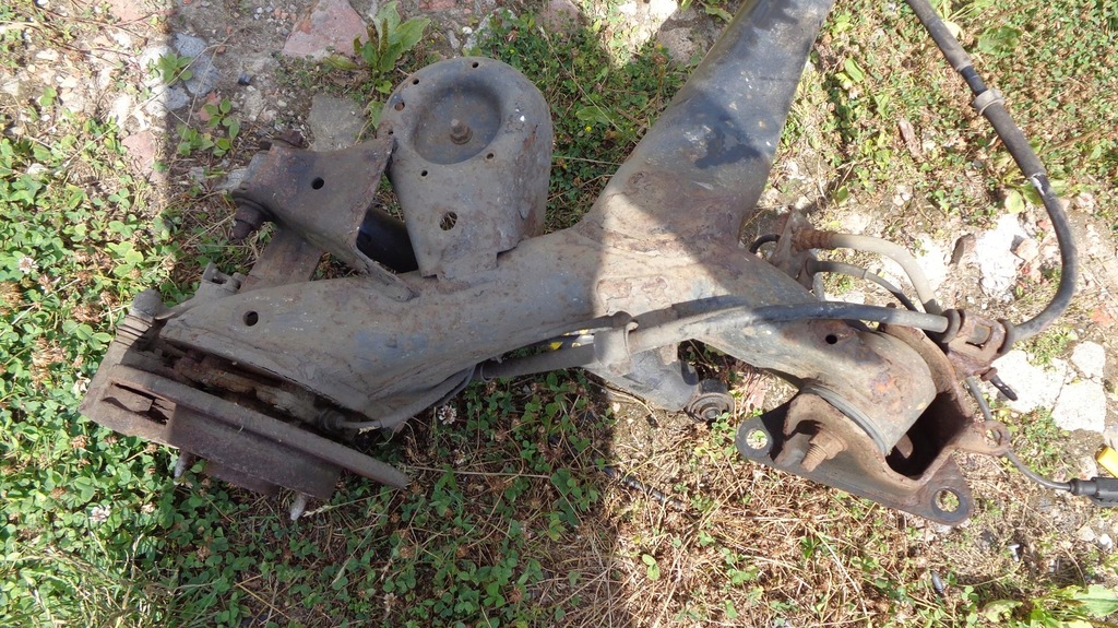 фото №8, Балка задняя oś подвеска fiat panda 3 iii 4x4 2012-