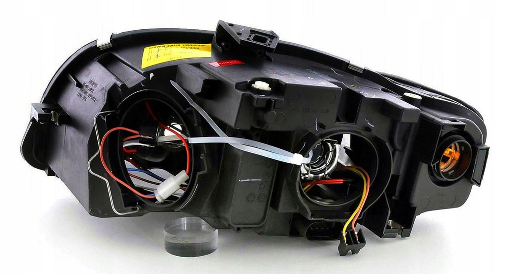 фото №5, Audi a4 b7 8e 04-08 лампы фары black кольца