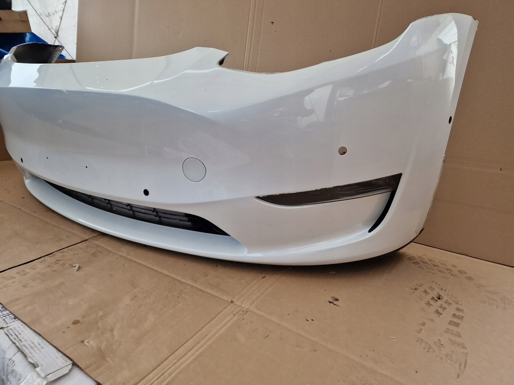 фото №5, Tesla y бампер передний led