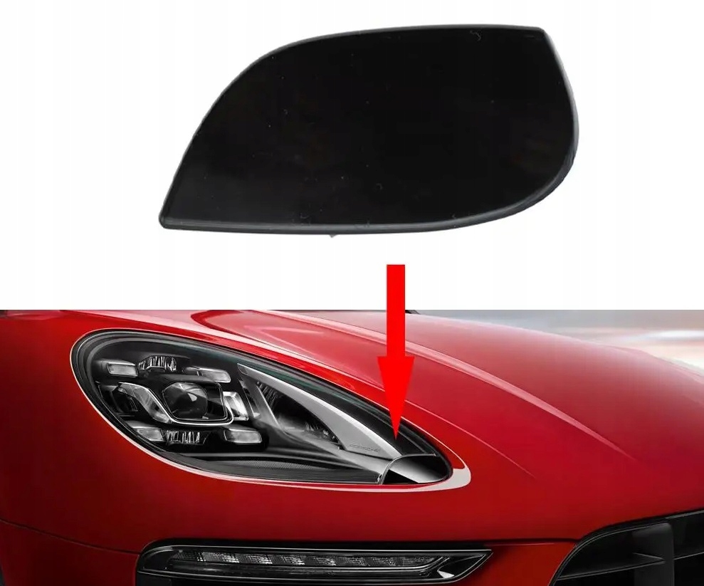 фото №1, Правая заглушка распылителя porsche macan 2015-2018