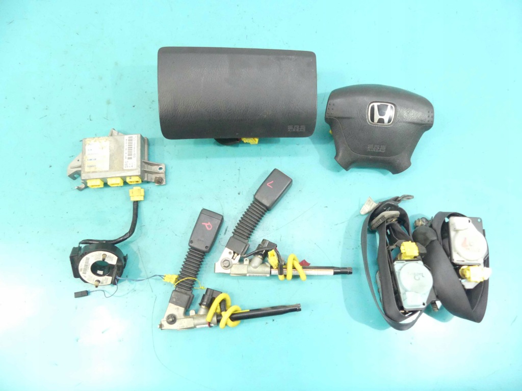 фото №1, Подушки безпеки 2x подушка безпеки натягувачі honda stream i 02r eu