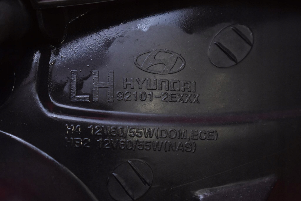 фото №14, Фара левый лампа перед eu 92101-2exxx hyundai tucson 1 i 04-10