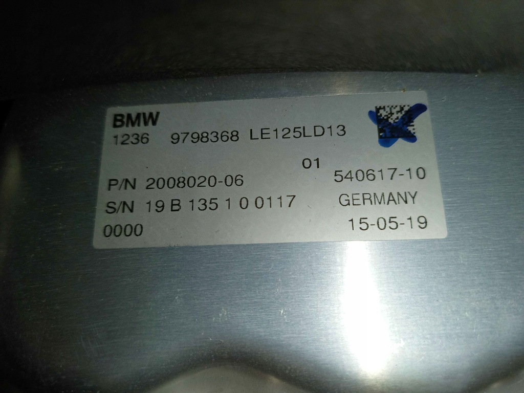 фото №9, Mini f56 lci f57 cooper se двигатель электрический maszyna электрическая 5a07a83