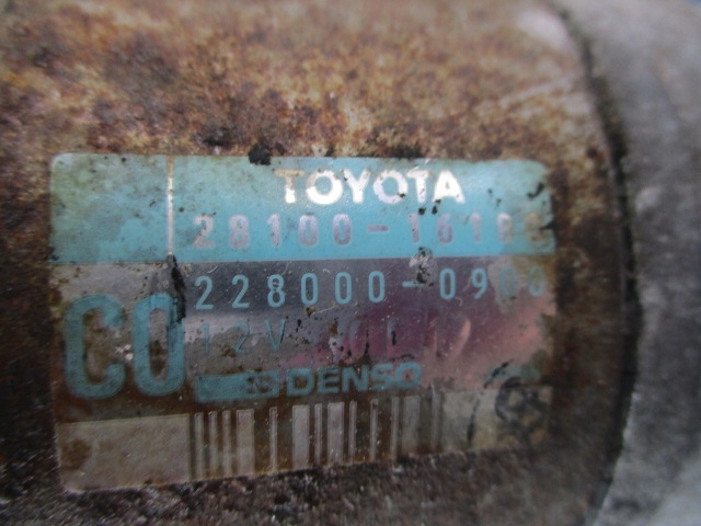 фото №5, Toyota celica 1.8 стартер 28100-16180 проверенный
