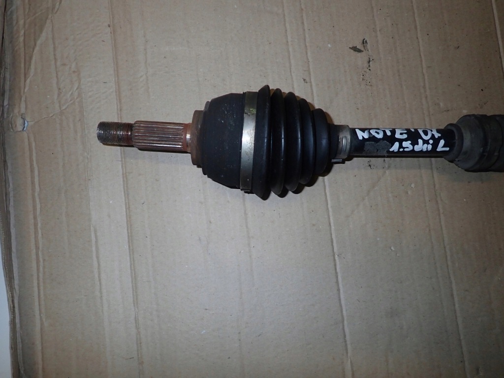 фото №3, Nissan note 1.5 dci e11 05-10 привідний вал ліва