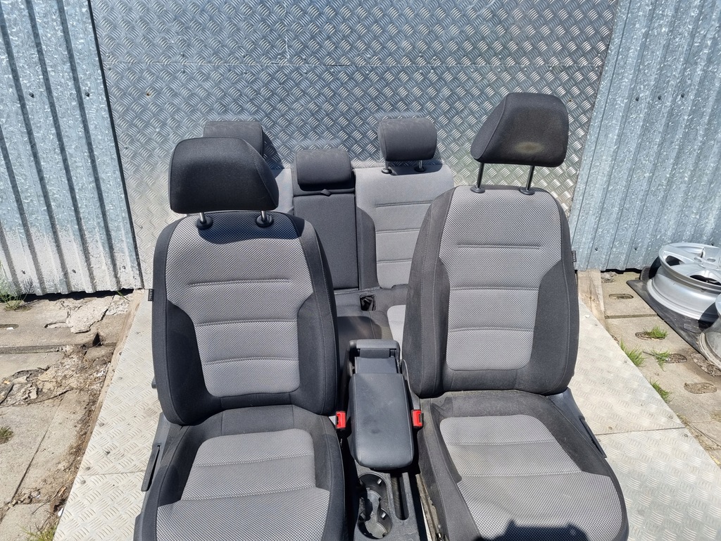 фото №6, Vw jetta 2013 r сидіння сидіння оббивка