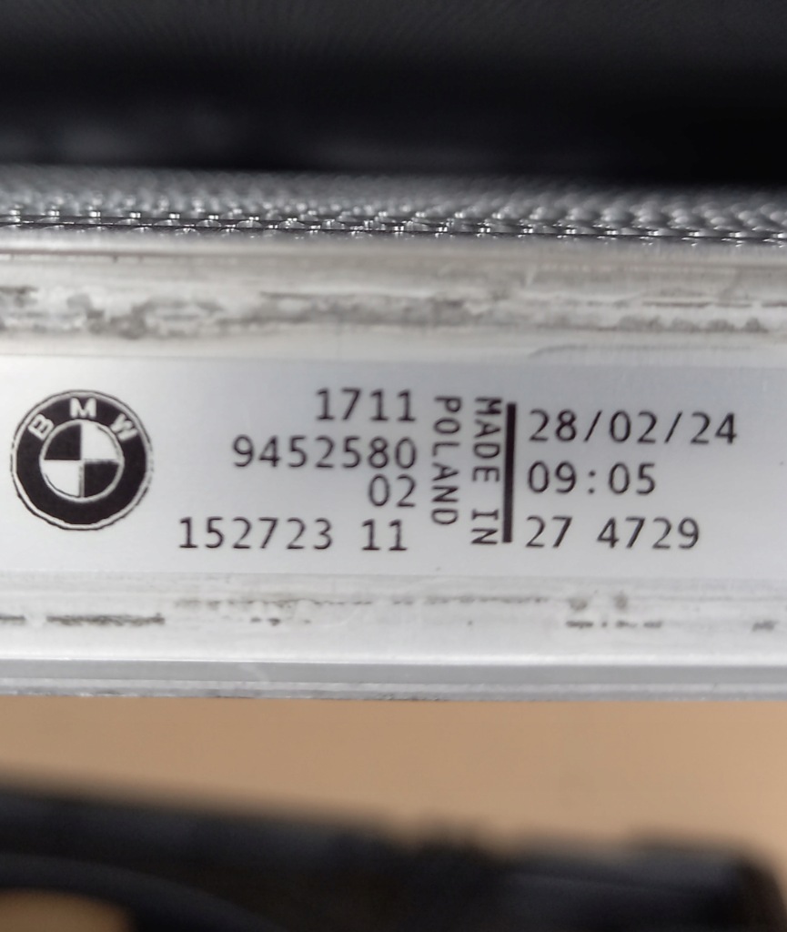 Комплект радиатор вентилятор bmw ix i20 xe2 xdrive40 9452580 8666811 8666817 с Разборки