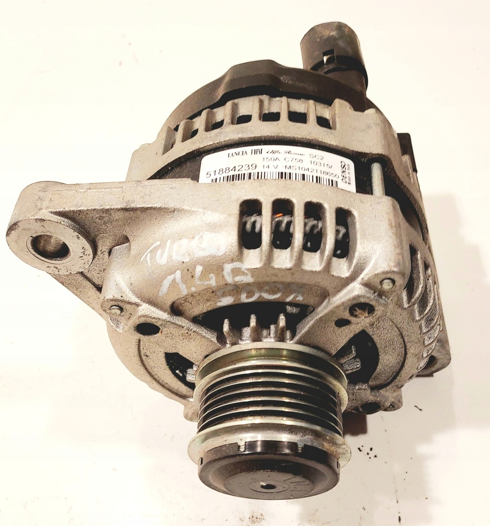 фото №3, Генератор fiat оригінальний номер 51884239