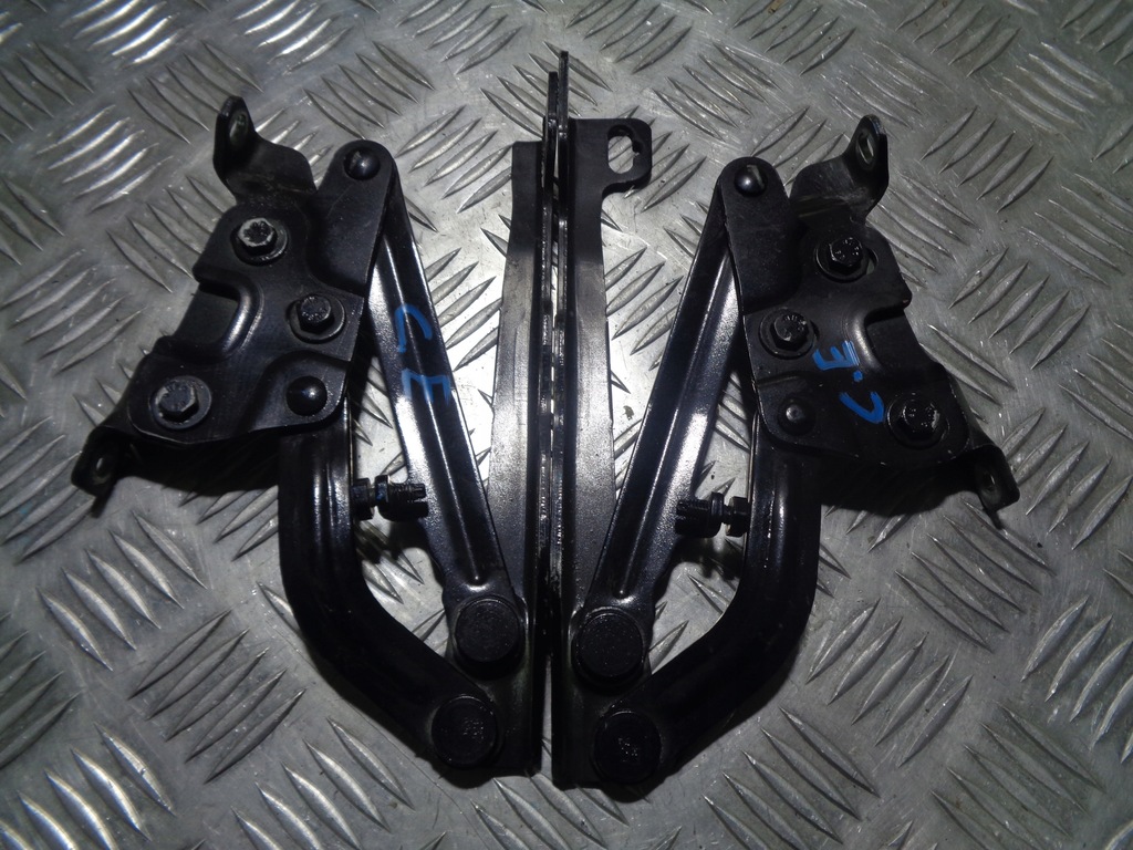 фото №1, Opel corsa e петлі капот комплект чорні