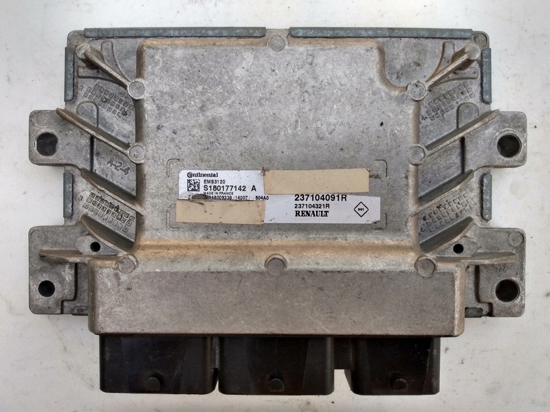 фото №1, Блок керування двигуна 237104091r renault twingo ii 1,2