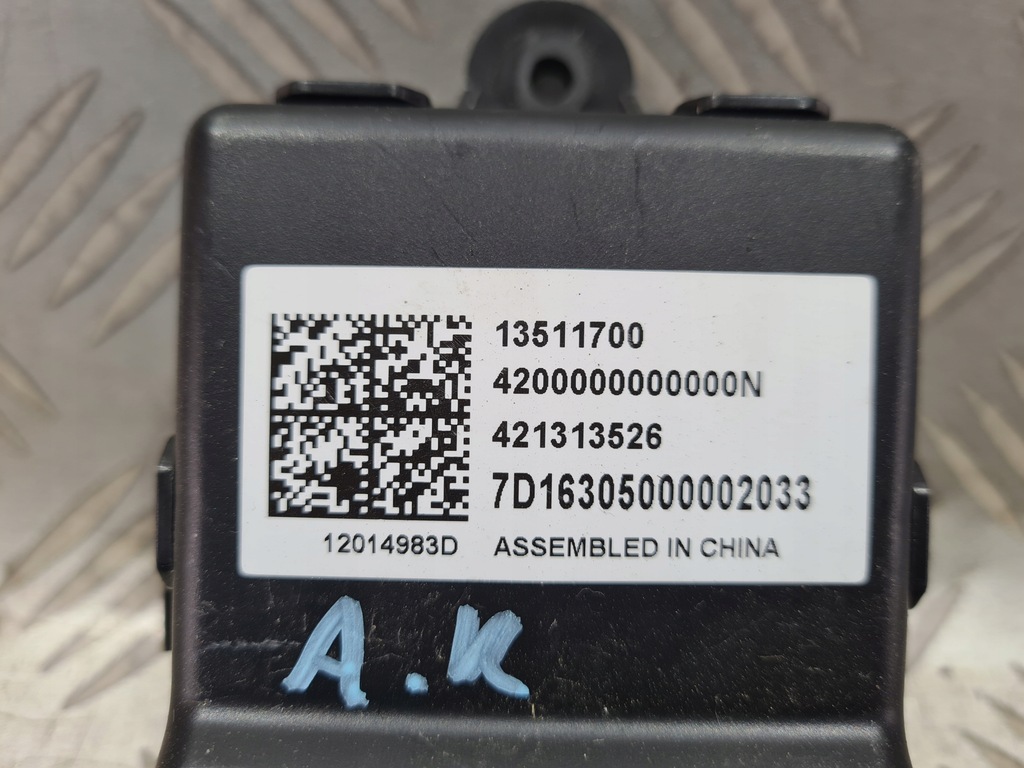 фото №3, Модуль сиденье opel astra k