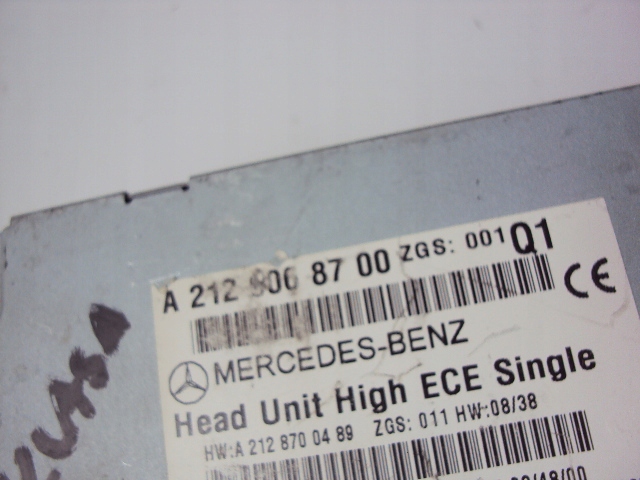 фото №8, Радио навигация mercedes e-klasa w212