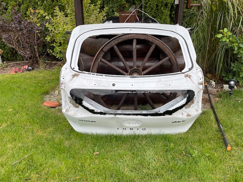 фото №1, Hyundai ioniq крышка багажника задняя оригинал