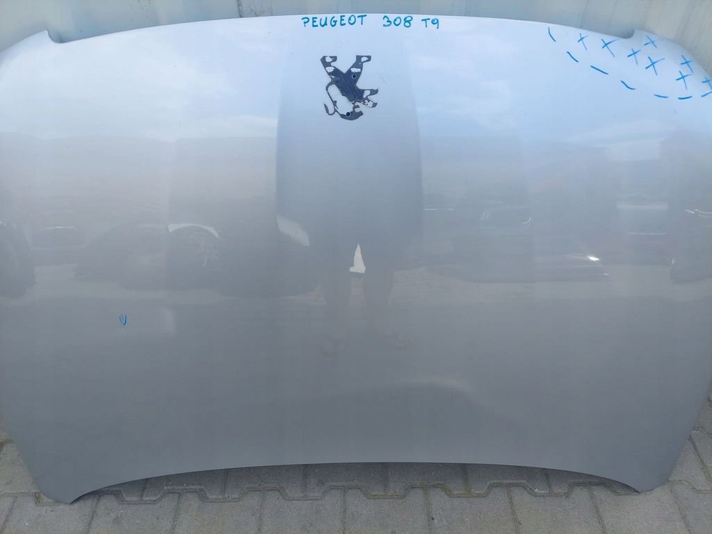 фото №5, Peugeot 308 t9 13- -17 капот крышка двигателя