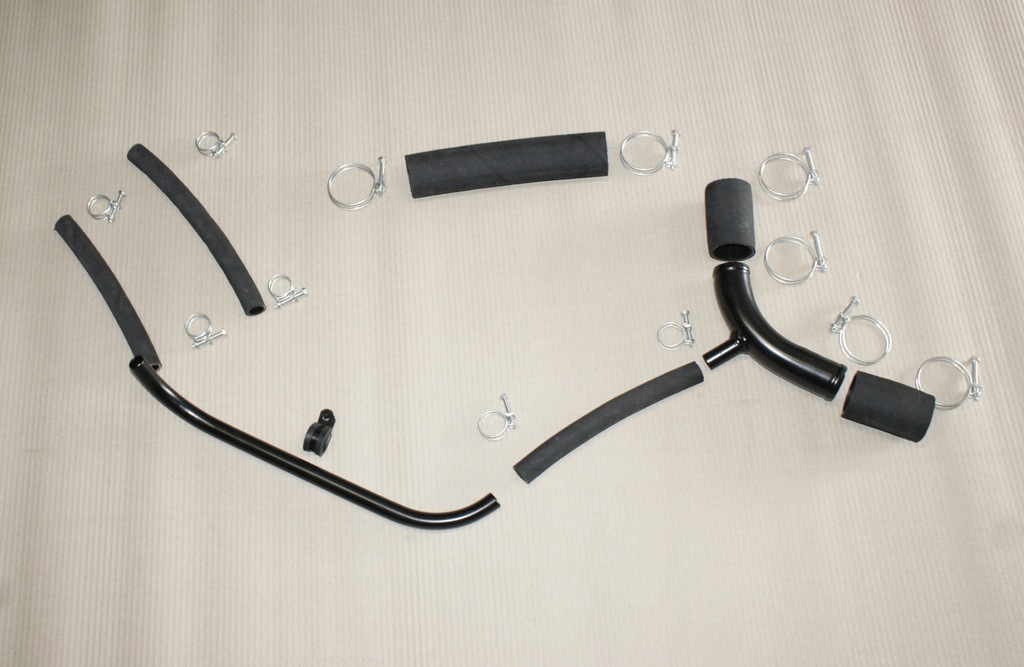 фото №12, Труби i шланги системи охолодження fso warszawa gaz pobieda m20– pełen комплект