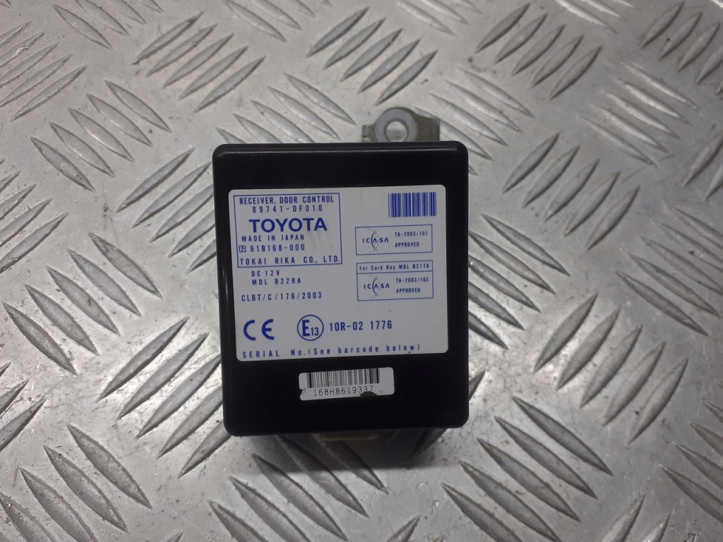 фото №3, Модуль дверь toyota corolla verso ii 2.2 d4d 89741-0f010