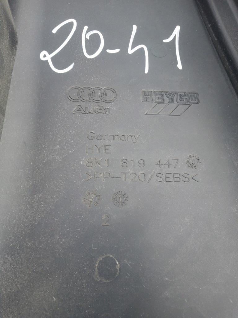 Audi a4 b8 жабо захист європа!!! 8k1819447 20-41 Зі Шроту