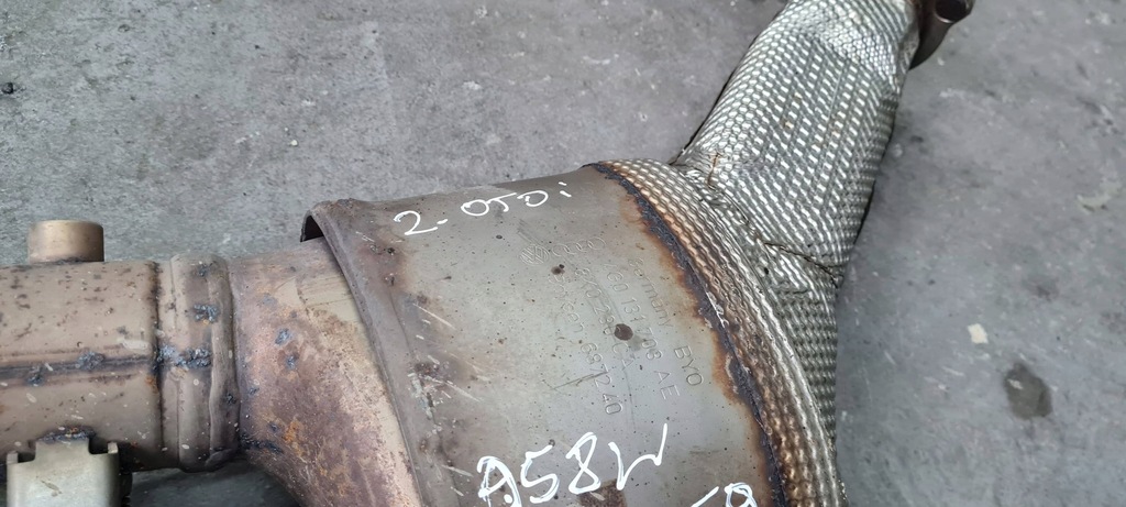 фото №5, A5 8w каталізатор фільтр fap 2.0 tdi 4g0131703ae a4 b9 8w