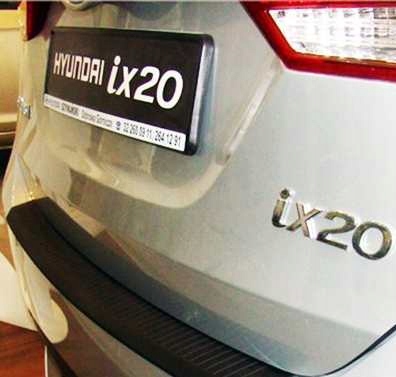 фото №3, Накладка na бампер hyundai ix20 2010-18 хэтчбек