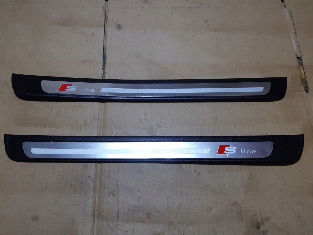 Audi a4 b8 s-line накладки пороговые комплект 8k0853373b 8k0853374b Недорого