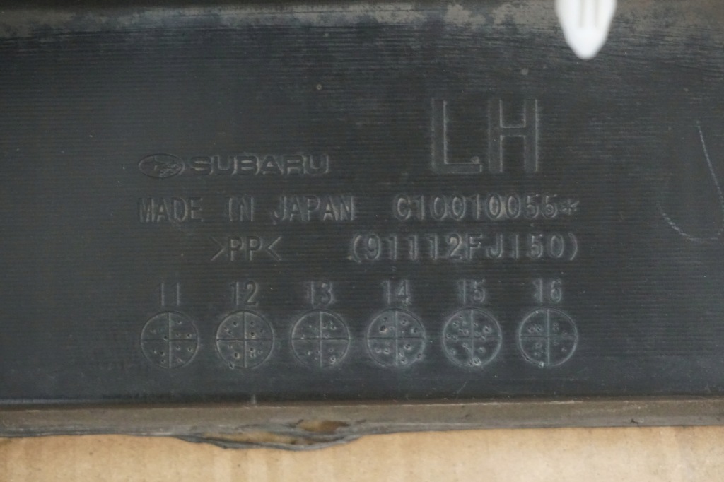 Subaru xv gp 2011-2017r левая молдинг порог 91112fj150 nr.12 Доставка