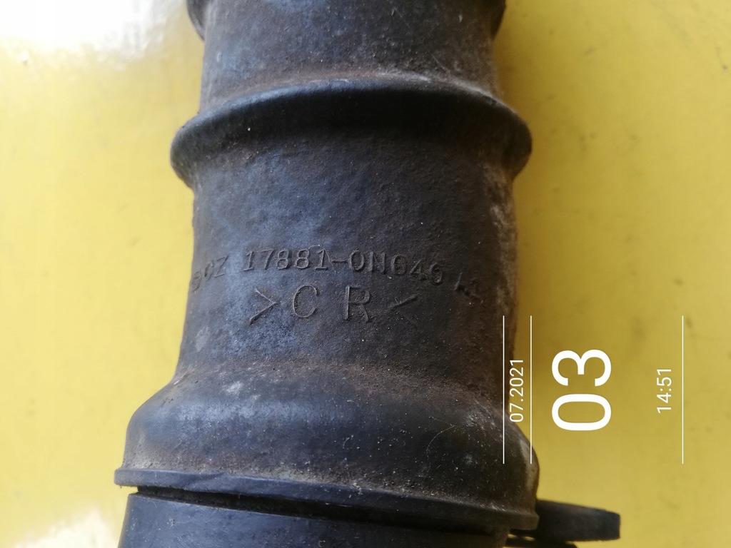 фото №5, Yaris auris труба повітря 1.4 d4d 17881-0n040