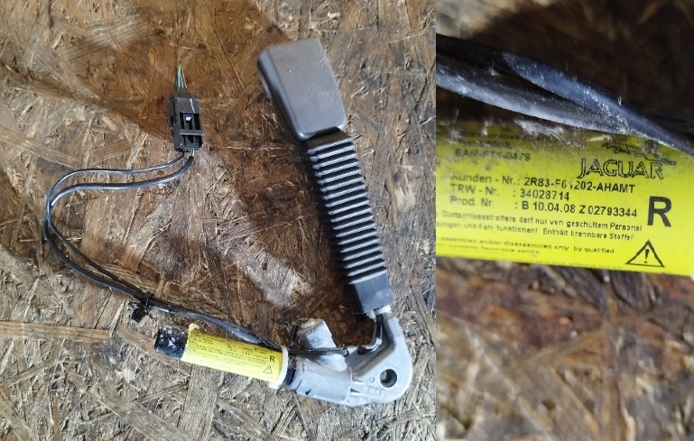 фото №1, Натягувач поперечина правий jaguar xf 2r83-f61202-ah гарантія