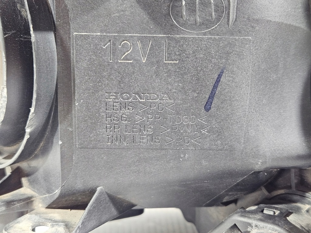 фото №12, Лампа ліва перед передня honda civic 8 viii sedan eu