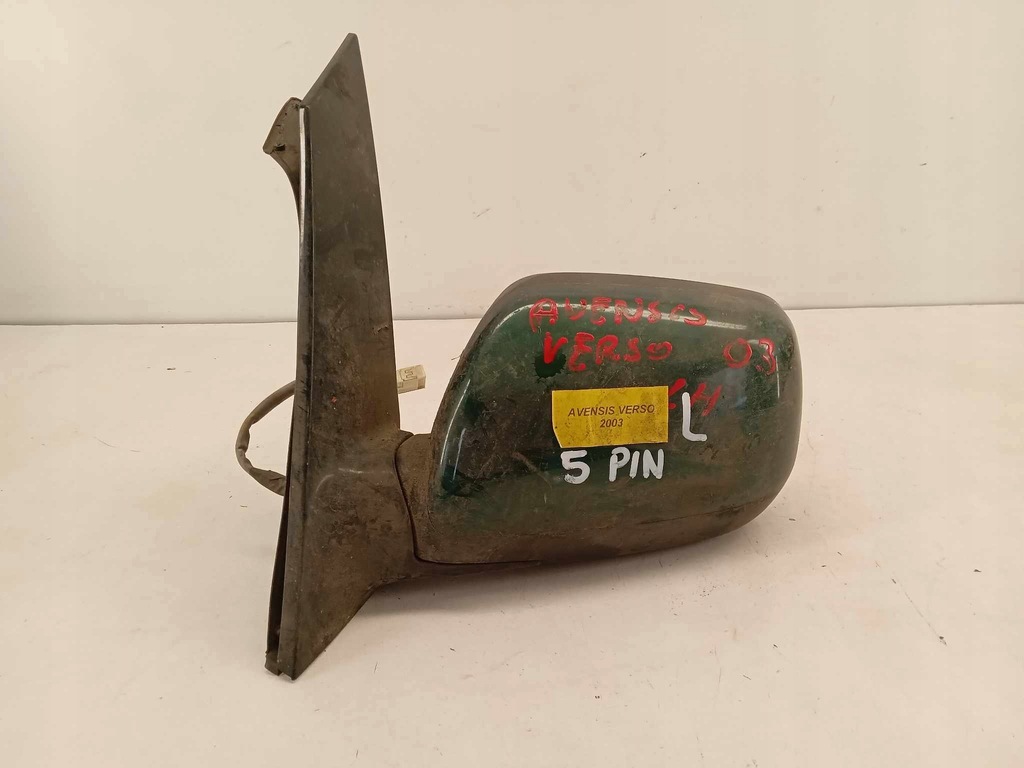 фото №1, Зеркало левая перед toyota avensis verso 5 pin