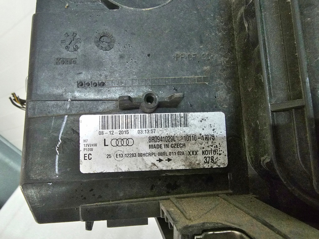 фото №8, Лампа передняя левая audi q5 8r обычная 8r0941029l