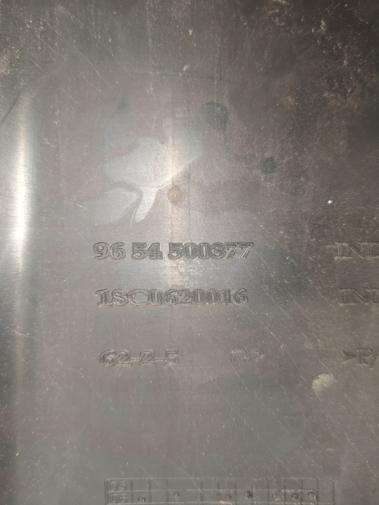 фото №7, Защита уголок бампера заднего citroen c4 grand picasso i 06-10 левый