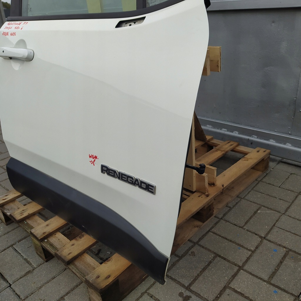 фото №5, Дверь правый перед передние jeep renegade белый акрил