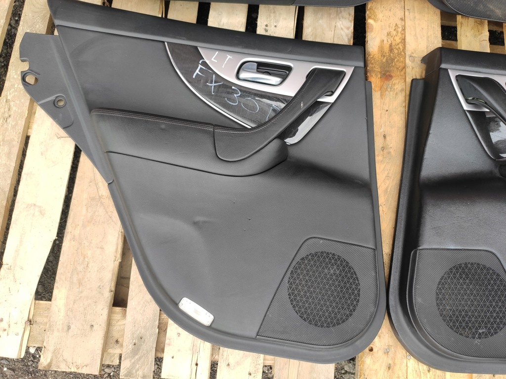 фото №12, Infiniti fx30d салон сидіння сидіння заднє сидіння обшивки комплект шкіра ładne